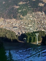 Morzine looking great from the top of the cable car